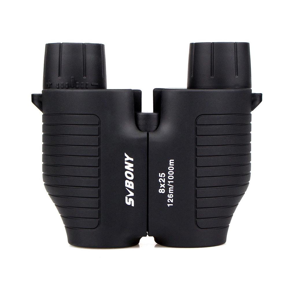 Svbony SV10 Binoculars, 8x25mm, Lightweight, Autofocus, Porro-Style Telescope, Bak4 Prism, No Focusing Required, Portable, Glasses Compatible, for