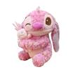 Rose Pink Plush Toy Stuffed Animal Doll Cartoon Decoration Kids Gift