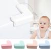 4Pcs Furniture Corner Protector Anti-collision Baby Proof Soft PVC Self-adhesive Table Sharp Edges Corner Guard Protective Cover Kit