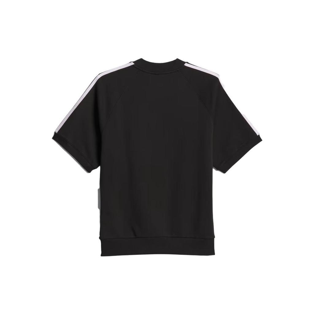 Adidas Черные/белые топы унисекс X Blondey Tee Crew IK9612