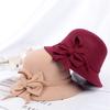 Female Autumn Winter Fashion Casual Hat Dome British Top Hat