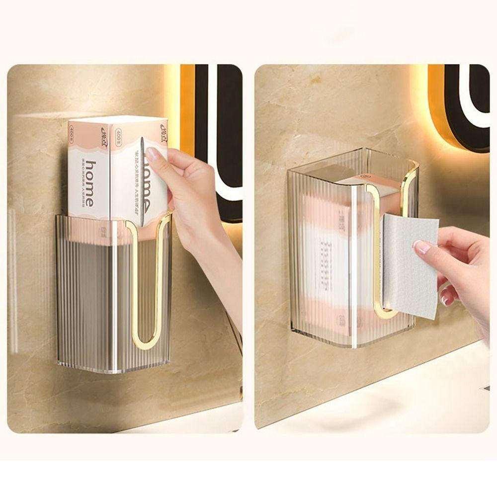 Многофункциональный держатель для бумаги, коробка для хранения бумажных полотенец, салфеток, новая настенная коробка для салфеток, кухня