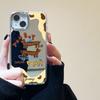 Mobile Phone Cases for iPhone 11 13 XR 15 Pro Max 12 14 Pro Max Case iPhone 16 XS Max Mirror Protective Case Mirror Exquisite Cartoon Waterproof