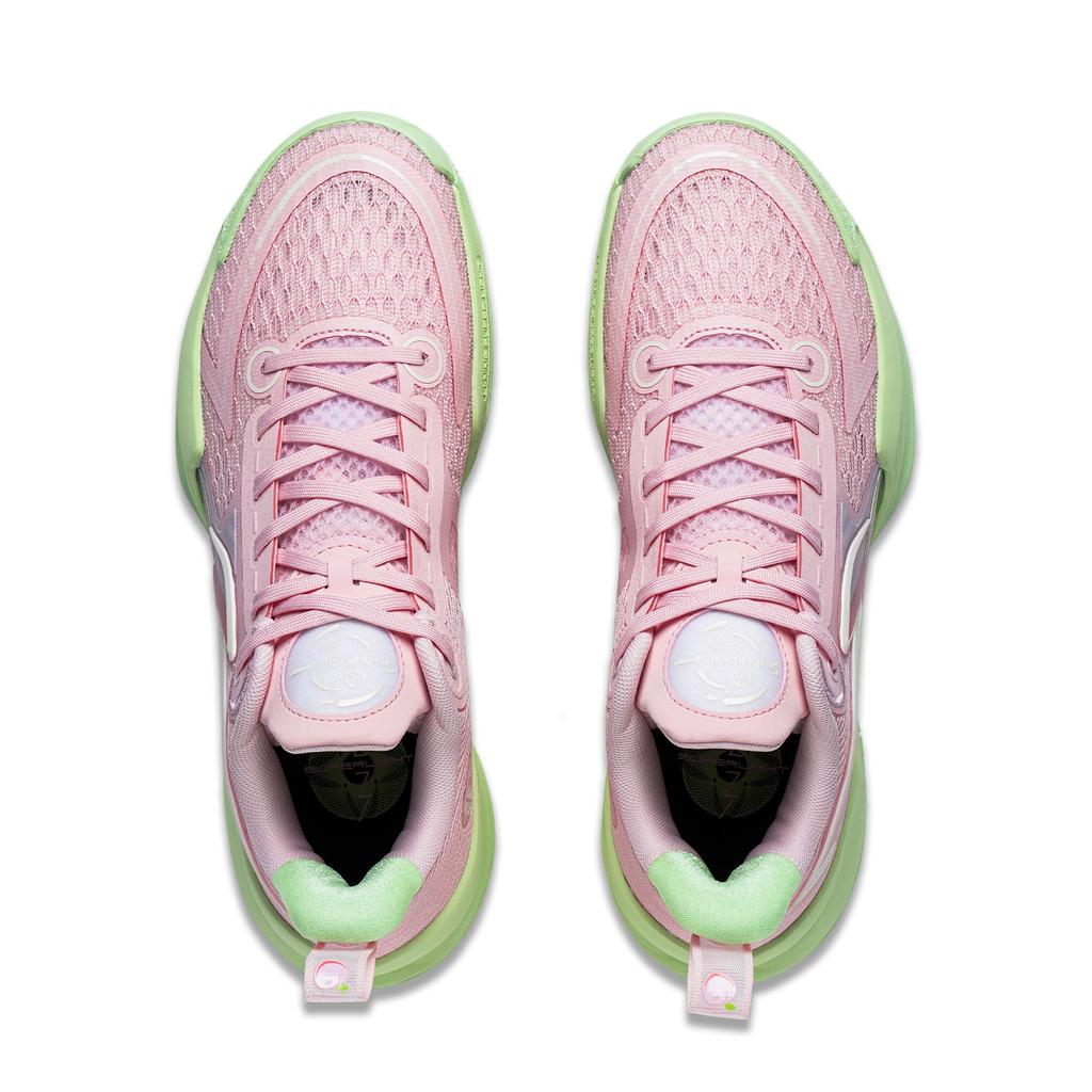 Li Ning Ultra Light V2 Peach Basketball Shoes Men Sneakers Pink ABAT029-6