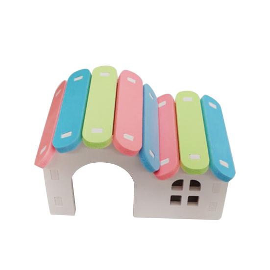 Дом для хомяка Вентилируемый дизайн Домашний любимец Ландшафтный дизайн Досуг Ежик Вилла для хомяка Жилой домик