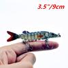 3.5inch 6inch Fishing Lures Swimbait Crankbait Wobbler Lure SinKing Hard Bait Lifelike Pike Muskie Bass Catfish Lure Fishing Tackle Hunting