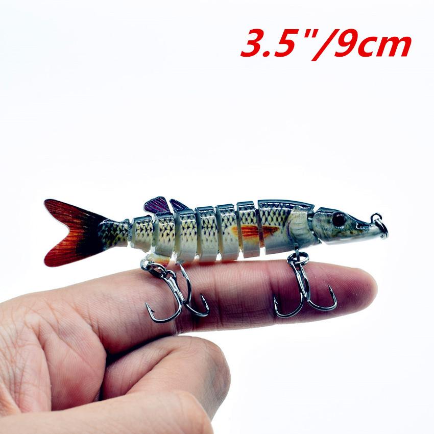 3.5inch 6inch Fishing Lures Swimbait Crankbait Wobbler Lure SinKing Hard Bait Lifelike Pike Muskie Bass Catfish Lure Fishing Tackle Hunting