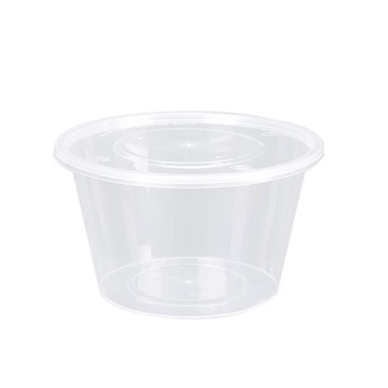 Yang Ge Disposable Round Transparent Plastic Food Containers with Lids