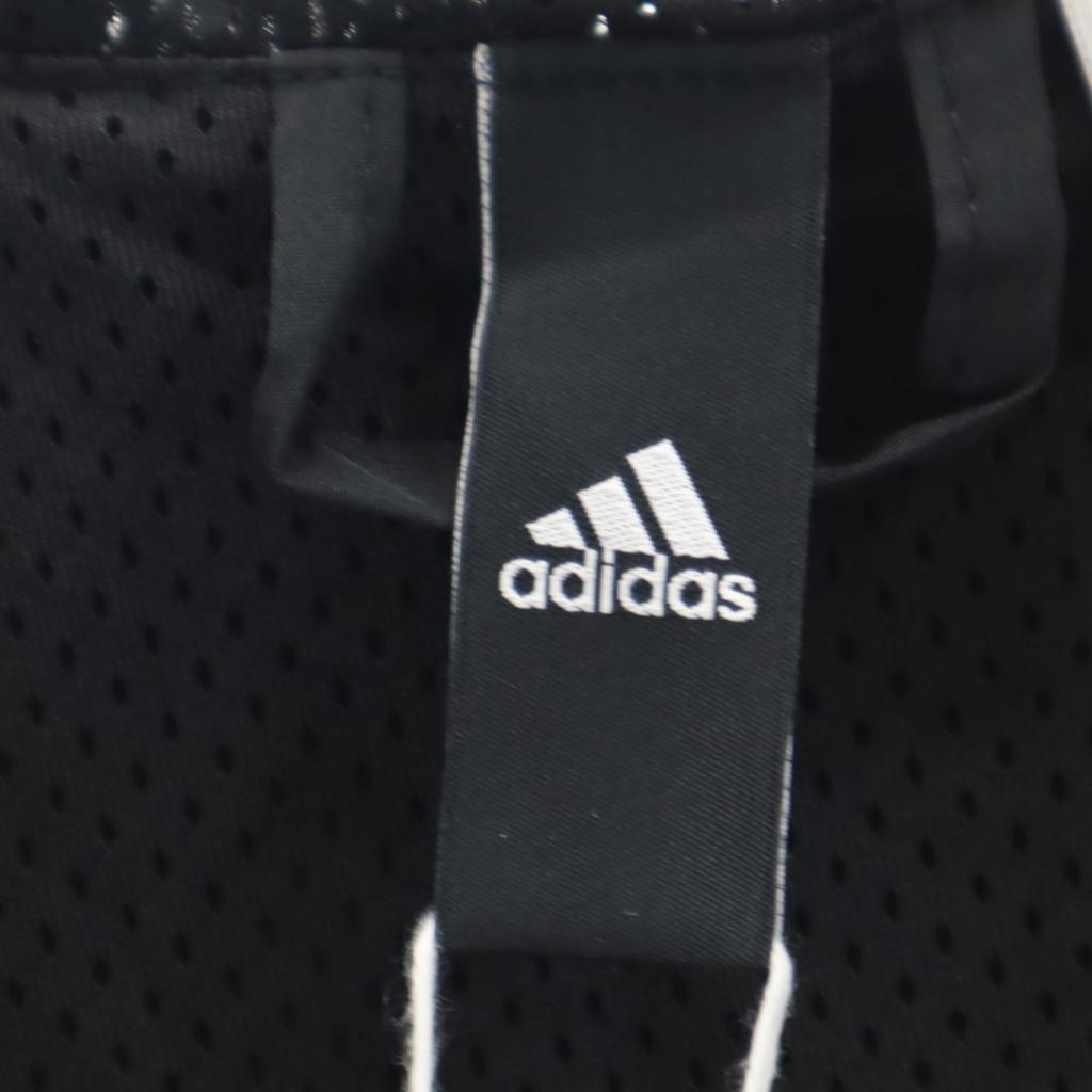 unused adidas training Long sleeve Zip hoodie Setup O black Mesh lining Men's Used