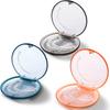 Retainer Case Odorless with Removable Seal Ring Large Teeth Night Guard Case Slim Aligner Case Holder for Teenage Adult