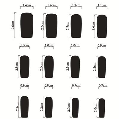 24PCS Halloween Theme Fake Nails with Ghost Print Natural Unbreakable Nail Simple Wear for Hot Girl Dress Matching