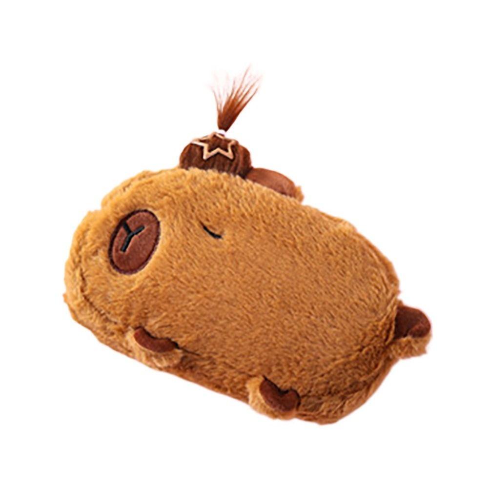 Большая вместительная сумка для карандашей Capybara Cartoon Candle Holder Bag Многофункциональная сумка для ручек Креативные канцелярские принадлежности Учебные принадлежности