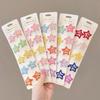 10Pcs Cute Colorful Star Waterdrop Shape Hair Clips For Girls Children Lovely Hair Decoration Hairpins Kids Hair Accessories