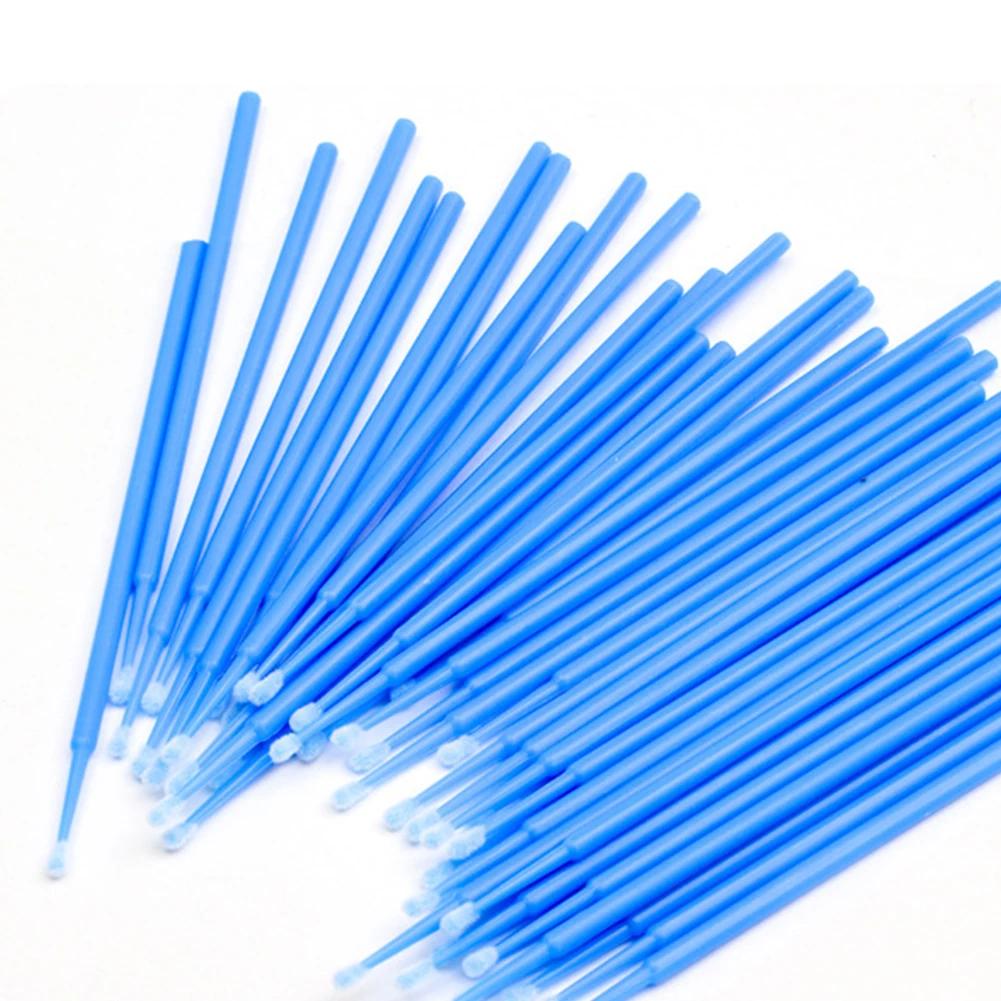 100 шт./лот кисти для подкраски микро-наконечники для автомобильной мини-кисти для автомобильных деталей головка мини-спрей автомобильный аппликатор палочка