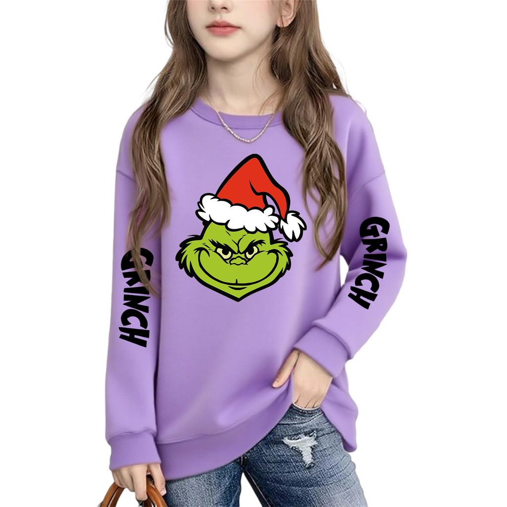 Boys Girls Child Fashion Daily Versatile Casual Crewneck Sweatshirts Daily Long Sleeve Patchwork Top Sweatshirts