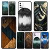 Чехол для телефона для OnePlus 12 11 10 9 Pro 9T 12R 10R 9R 9RT 10T 8T 8 7 6T 7T Nord 2T CE 2 5G N200 N10 Крышка Лесная Геометрия Дерево