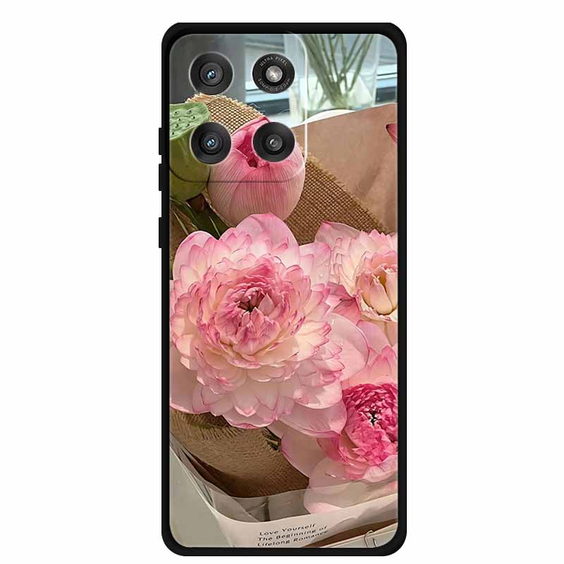 Чехол для телефона Motorola MOTO Edge 60 Stylus Fusion Защитный чехол для Edge60 Fusion Stylus Мягкий силиконовый бампер Задняя крышка из ТПУ