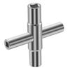 4 in 1 Faucet Wrench – silver