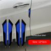 2/3/4SETS Противостолкновительная полоса Универсальная светоотражающая предупреждающая автомобильная фурнитура Противостолкновительная полоса на дверь автомобиля Прочный