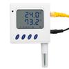Ethernet temperature and humidity transmitter supports TCP/UDP/SNMP protocol and Poe power supply with External sht30 sensor