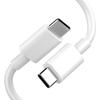 CABLE TELEPHONE ACOCOBUY Câble USB C Vers USB C Pour Google Pixel 4a Charge Rapide Câble Type C Vers Type C 60W Comp46