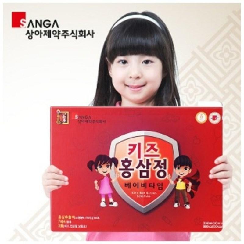 Sang-A Pharmaceutical Kids Red Ginseng Extract Baby Time 10ml X 30 Packets, 10ml, 30 Units