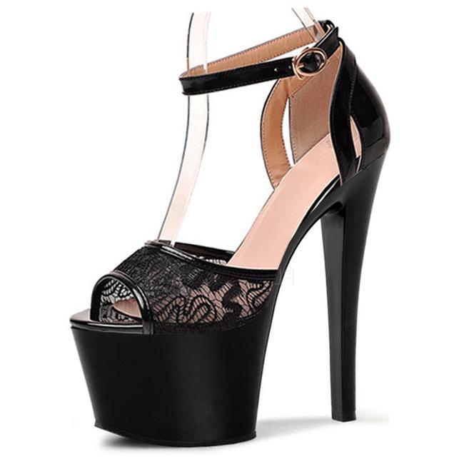 2025 весна новые босоножки fish mouth hate sky высокие тонкий каблук универсальные римские сетчатые женские туфли на высоком каблуке