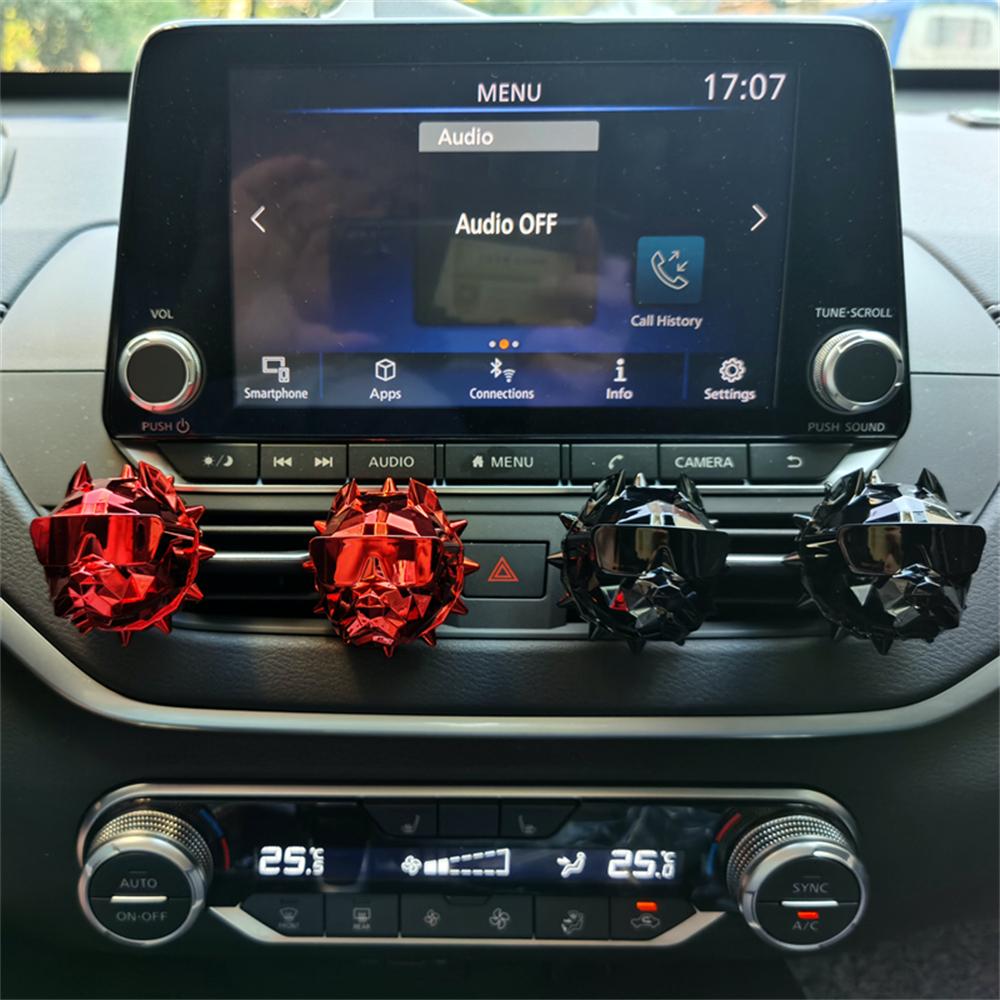 Автомобиль Собака Транспортное средство Украшение Роскошный Бренд Украшение Интерьера Кукла Автомобиль Выход Воздухозаборника Бульдог Для Автомобилей