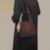Bucket bag New women's bag Autumn and winter shoulder handbag High-end fashion versatile commuter messenger bag