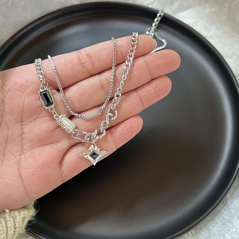 Винтажное ожерелье-чокер с жемчугом, любовью, бабочкой, пауком, ожерелье для мужчин и женщин, готическое ожерелье в стиле хип-хоп с крестом и луной, длинные ювелирные изделия на Хэллоуин