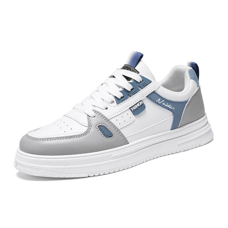Spring Men's Shoes Breathable Shoes Men's Fashion All Match Thick Soled Small White Shoes Sports Casual Shoes Board Shoes Fashion Shoes