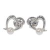 PE-1292PU Pierce White K18 White Gold Women