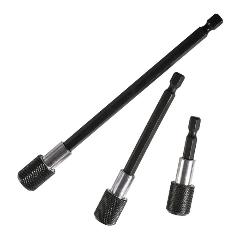 3Pcs/Set Quick Transfer Hexagonal Screwdriver Extension Rod Sleeve Extension Rod Tool Accessories