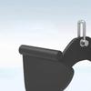 Anti-Slippery Lat Pull Down Bar 2nd Generation Curl Triceps Press Down Bar  Fitness