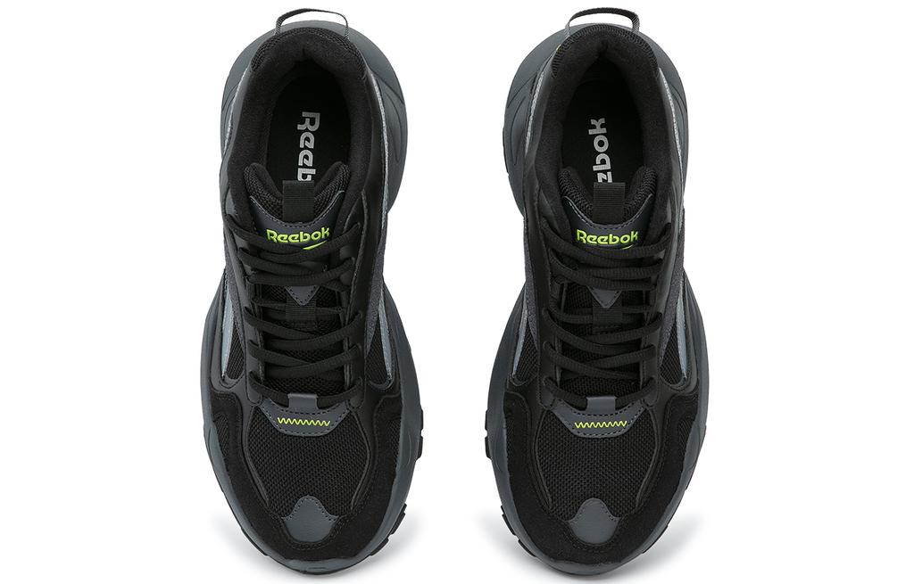 Reebok FLUFFI PUFF CN Низкие Беговые Кроссовки Унисекс Black Warrior 24FRC913U1GH1