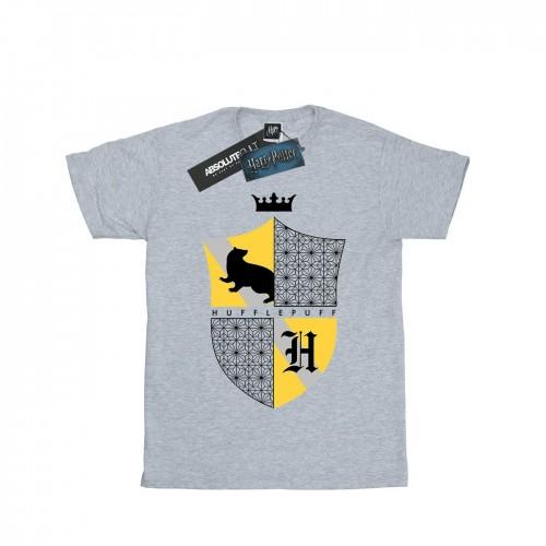 Harry Potter Mens Hufflepuff Shield T-Shirt