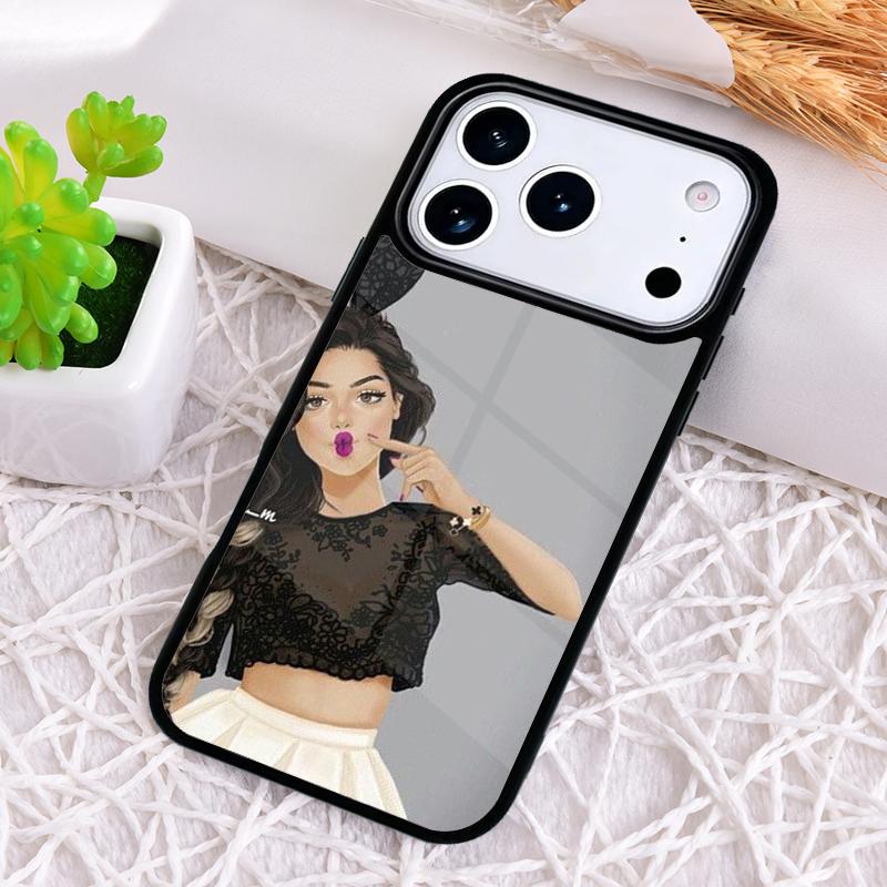 Милый Чехол для Телефона BFF для Девочки Лучшего Друга для iPhone 17 Air 16 15 11 12 14 13 Pro Max Ударопрочный Чехол