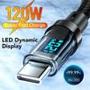 Быстрое зарядное устройство 120 Вт 6 А, USB Type-C, высокоскоростной, прочный, для универсальных смартфонов, для повседневного использования