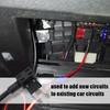 Car Fuse Tap Add A Circuit Adapter Standard ATM APM ATC Blade Fuse Holder Box Wire Socket Cable for LED Light Electronics Power