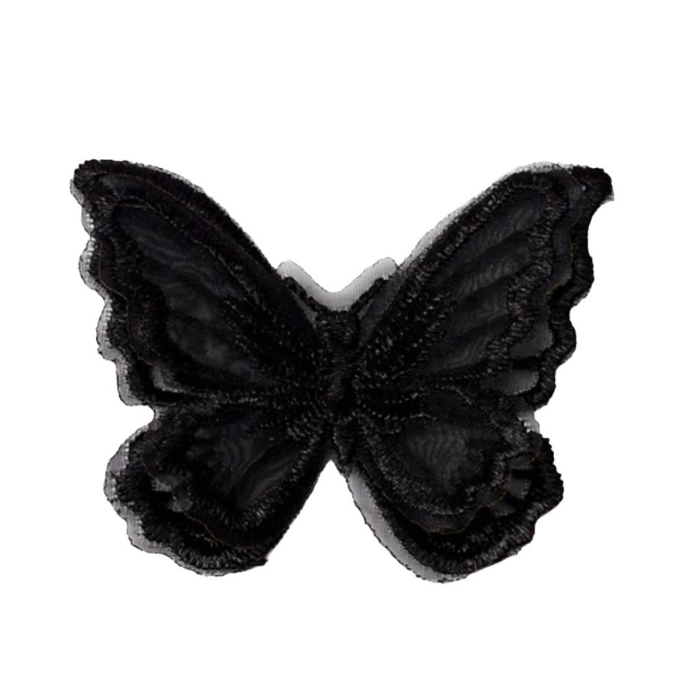 20 шт. бабочка из шифона Dreamy 6 см швейные ремесла украшения дизайн одежды материалы