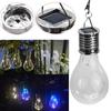 LED Solar Light Waterproof Outdoor Hanging Rotatable For Party Garden Home Patio Camping Decor Bulb Hanging Lantern