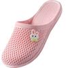 Summer New Hole Sandals Flat Bottom Bag Head Slippers Women's Soft Bottom Non-slip Indoor and Outdoor Wear Casual Bathroom Mop