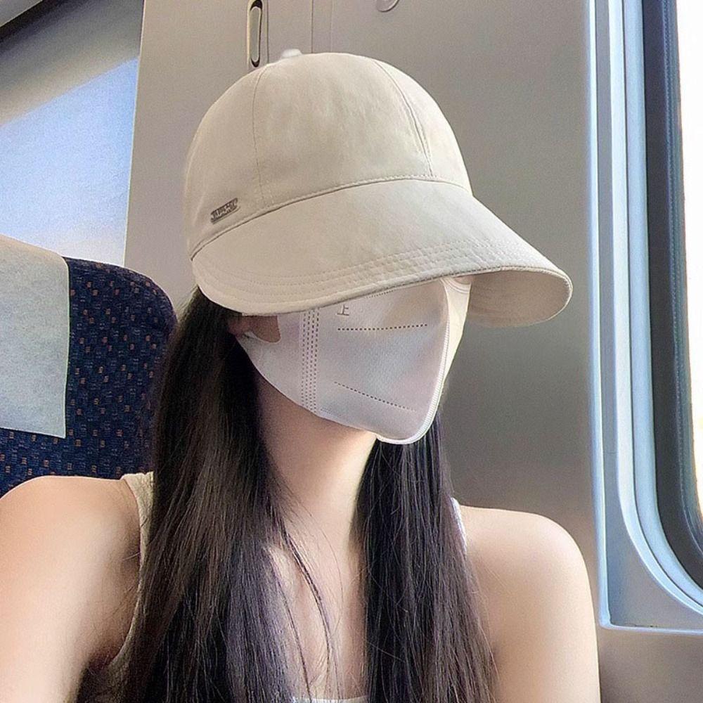 Шляпа от солнца с хвостиком, складная солнцезащитная кепка, модная кепка рыбака для мужчин и женщин