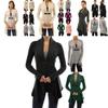 Уютный женский кардиган с мягким флисовым мехом для зимнего тепла и стиля