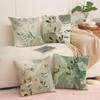 Spring and Summer Versatile Floral Print Pillow Nordic Home Decoration Sofa Cushion Linen Breathable Comfortable Seat Cushion