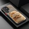 Милый черно-белый кот Матовый чехол для телефона Для iPhone 17 16 16e 15 14 13 12 Mini 11 Pro XS Max XR X SE 2022 8 7 Plus Чехол