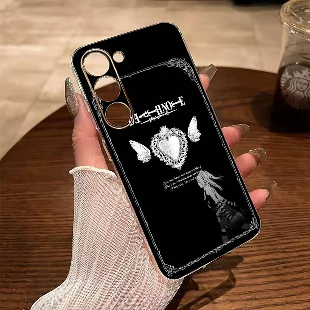 M-Misa- Чехол для телефона Death Note для Samsung Galaxy A71,A70,A52,A51,A40,A30 Прозрачный чехол