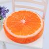 Soft Round Pillow Plush Cushion Orange Kiwi Watermelon Fruit Toys Seat Pad