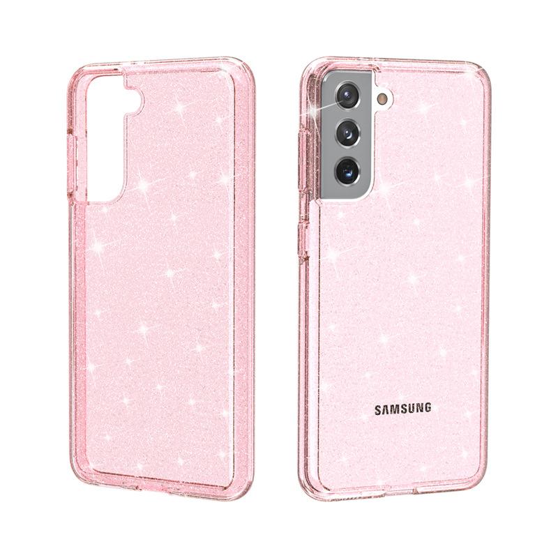 Чехол для мобильного телефона Samsung S21 подходит для Терминатор блестящий S21 прозрачный два в одном всесторонний противоударный чехол заводская оптовая продажа