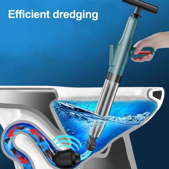 Индикатор давления воздуха вантуз из нержавеющей стали для удаления засоров в сливе